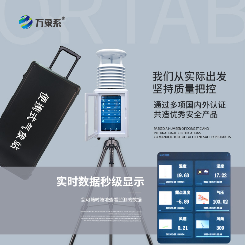 便攜式全自動氣象站